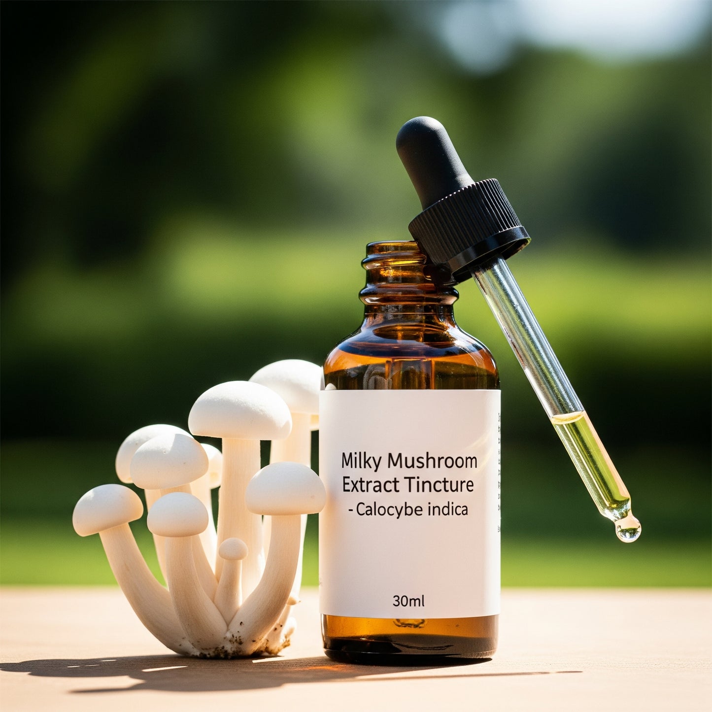 Milky Mushroom Extract Tincture 30ml (60 Servings) – Calocybe indica