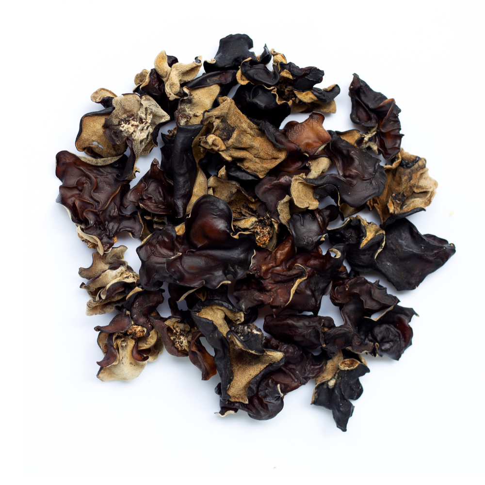 Dry Edible Black Fungus (Cloud Ear and Wood Ear Mushrooms) 100 gm