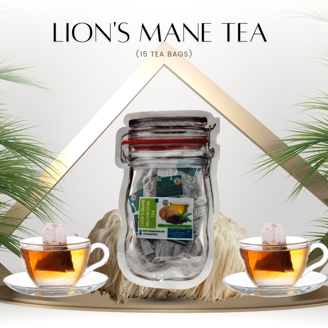 Lion's Mane Tea (15 Tea Bags) – BM MUSHROOM ONLINE STORE