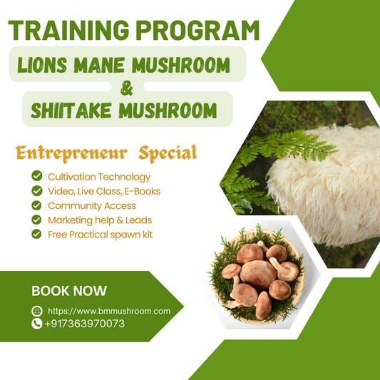 Entrepreneur Special* Lion's Mane & Shiitake Mushroom Cultivation Training Program