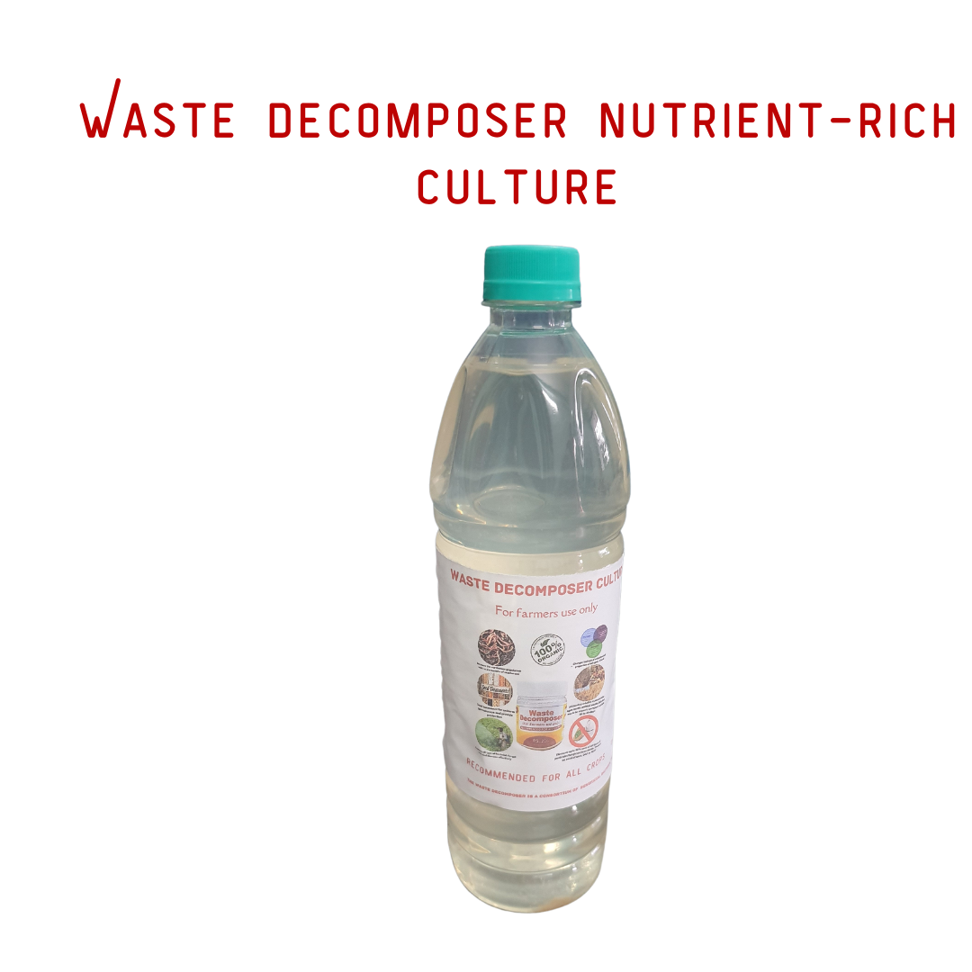 Waste Decomposer Nutrient Rich Liquid Culture (1 bottle)